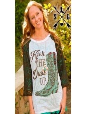 Southern Grace Boot Tee